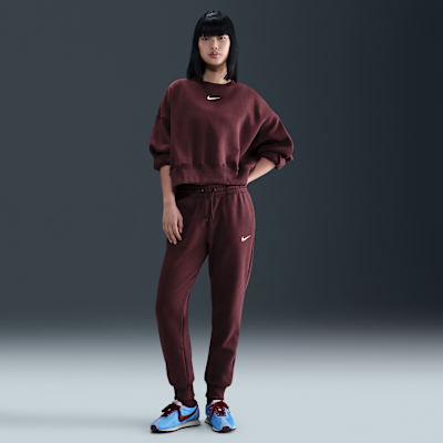 Nike Sportswear Phoenix Fleece Women's Mid-Rise Tracksuit Bottoms